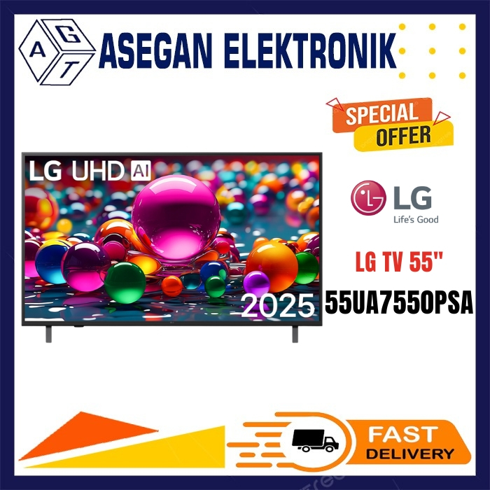 NEW TV LG 43UA7550PSA SMART TV 43 INCH LED 4K UHD 43UA7550  UHD SMART TV LG 43 INCH