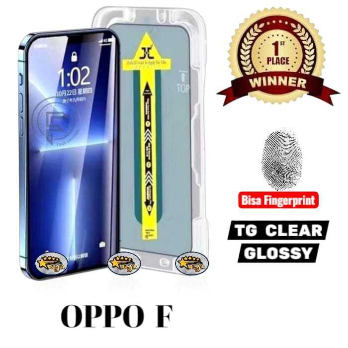 TG SUPERFIT FULL SCREEN Tempered Glass Kaca Clear OPPO F1S F5 F7 F9 F11 F15  F17 F19 PRO PLUS K3 K5 