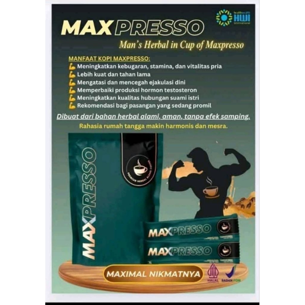 

Maxpresso original HWI (1 pouch @ 5 sachet) Coffee