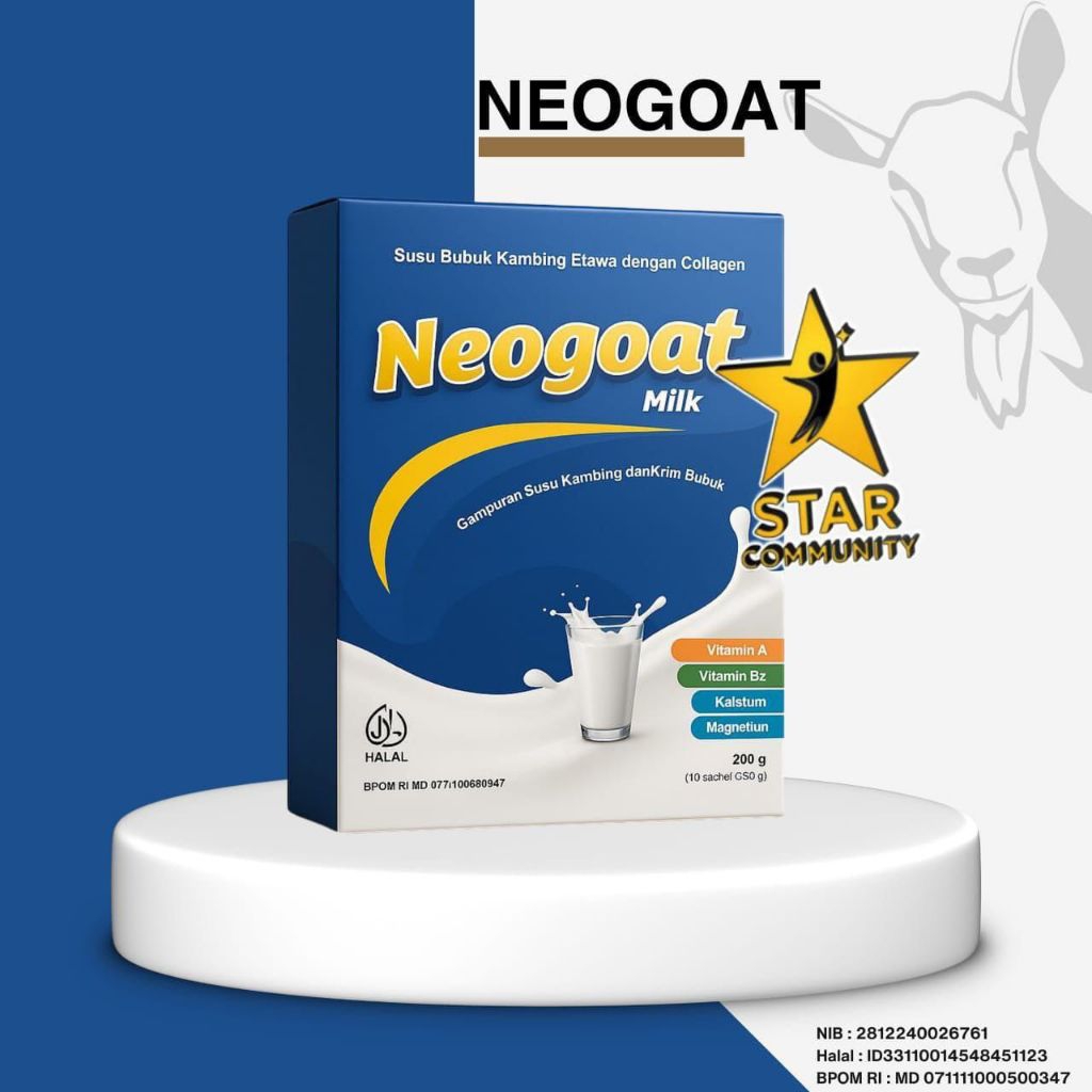 

NEOGOAT Milk – Susu Kambing Etawa dengan Kolagen