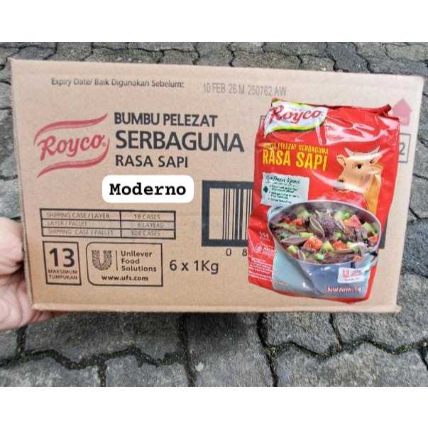 

Royco sapi 1 Kg - Royco Beef 1 Kg perkarton isi 6