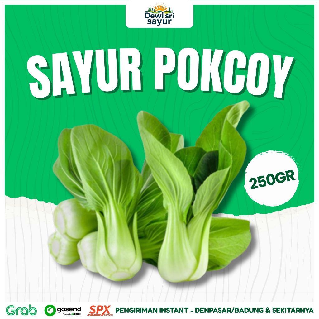 

Sayur Pokcoy / Pokcay 250gr – Dewi Sri Sayur