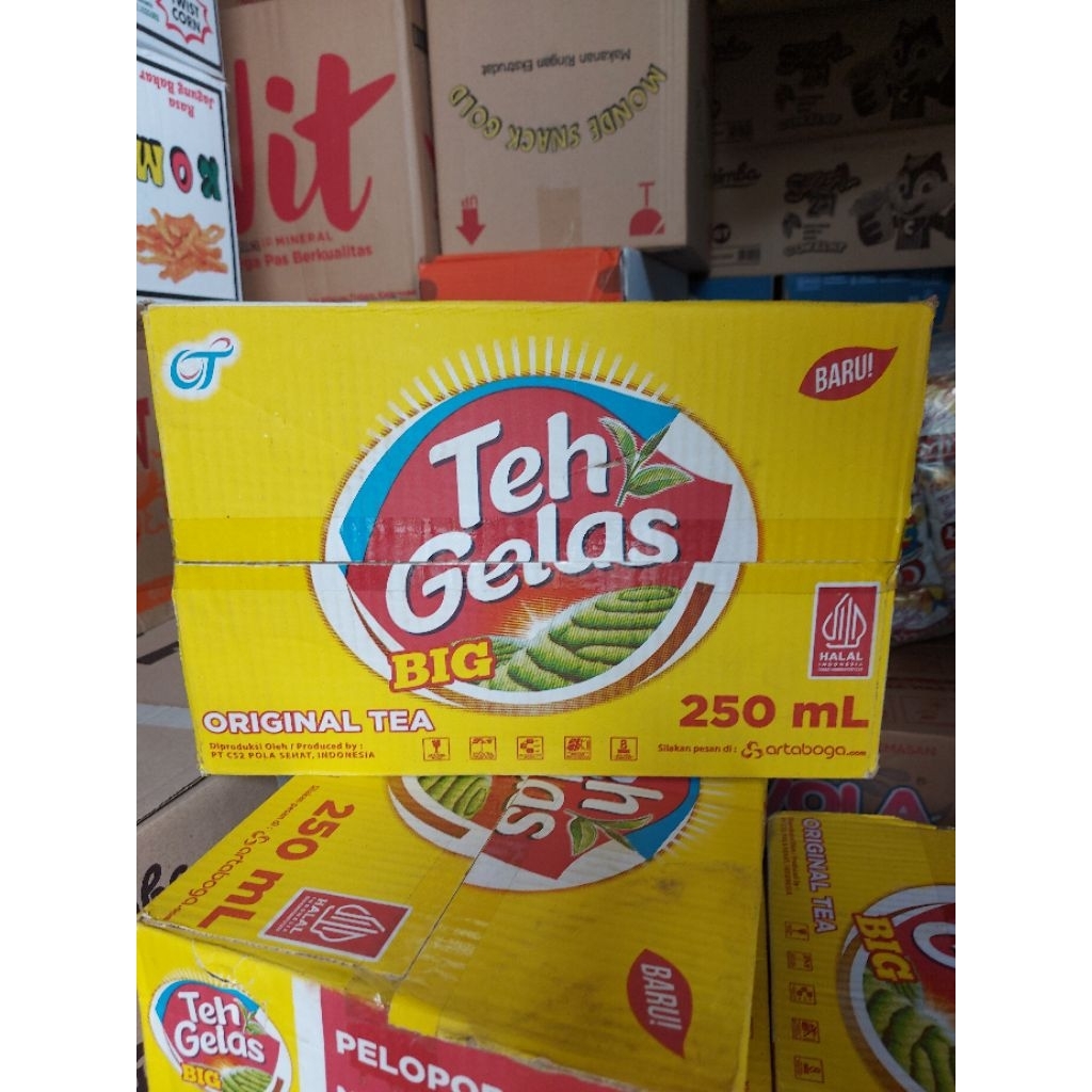 

TEH GELAS ORANG TUA CUP 250 ML / DUS / ISI 24 PCS