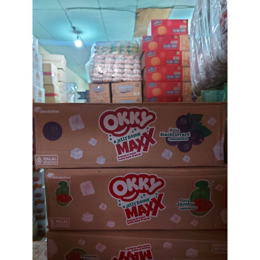

OKKY JELLY DRINK MAXX / BIG / ISI 24 CUPS