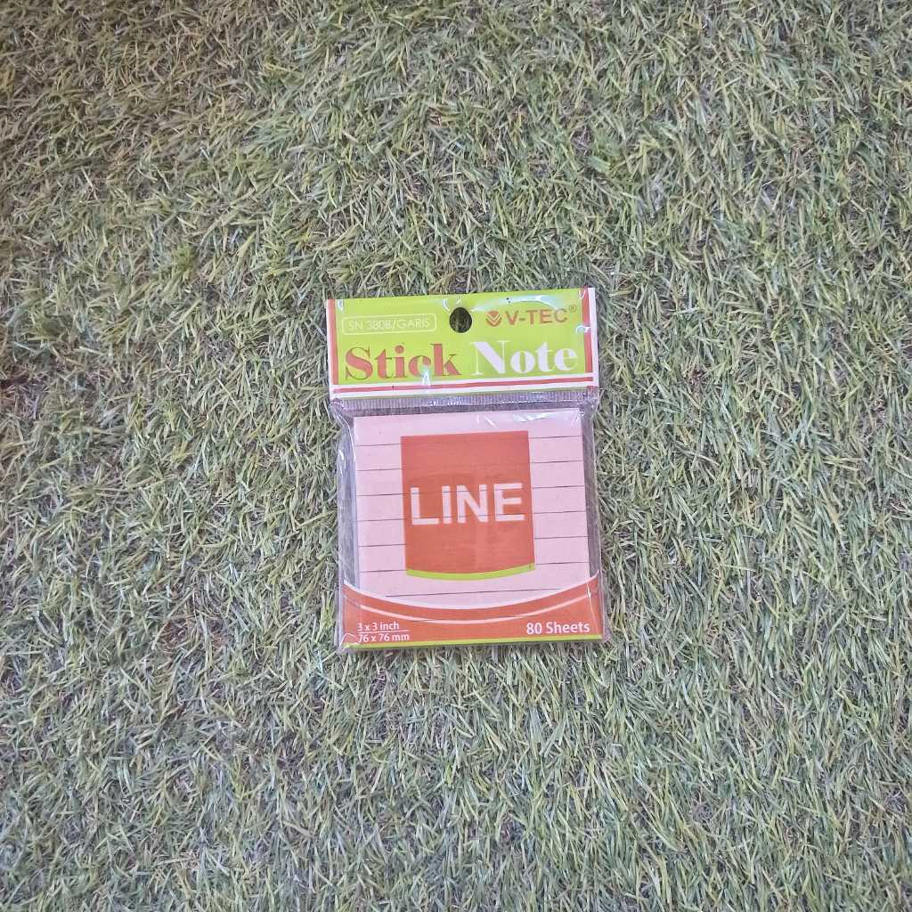 

JUAL STICK NOTE V-TEC SN380B 76X76 GARIS