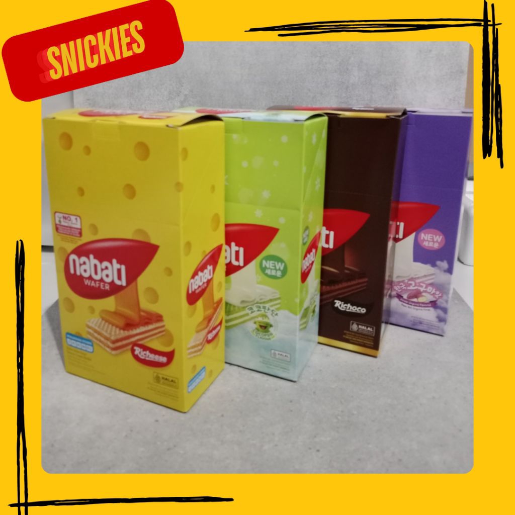 

Nabati Wafer Box 5gr x 20pcs