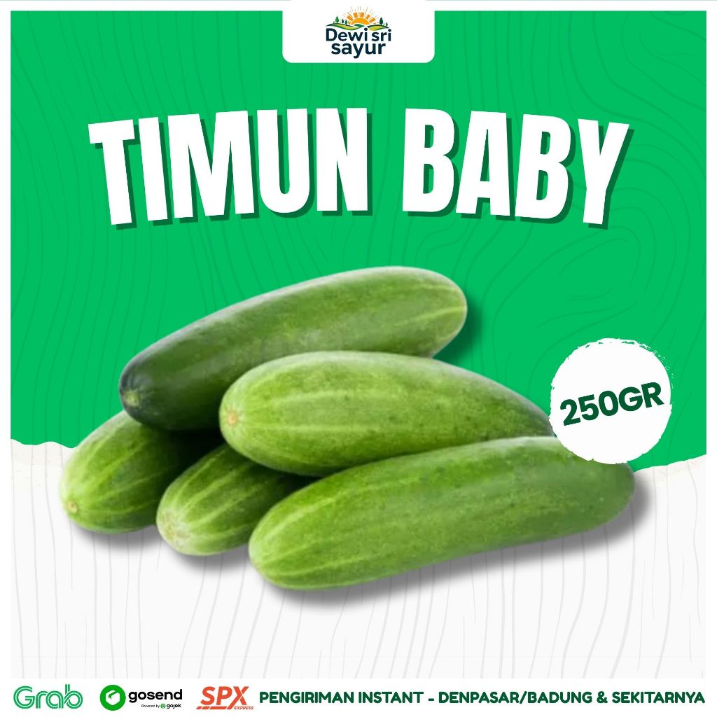 

Timun Baby 250gr – Dewi Sri Sayur