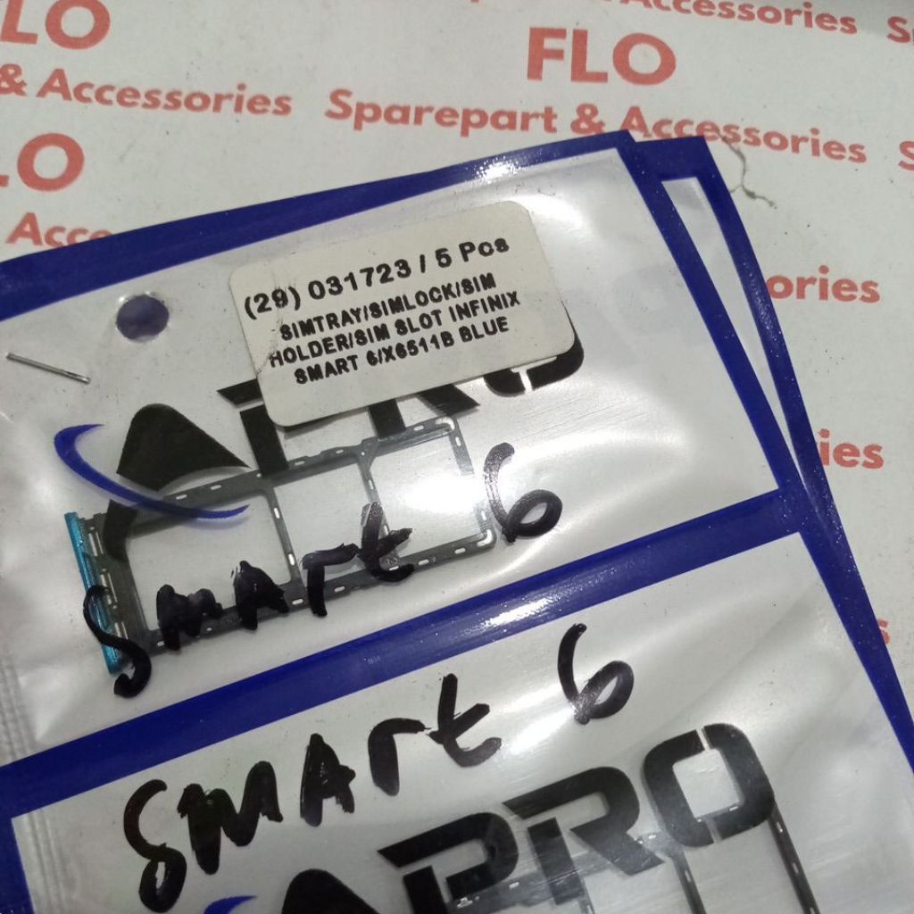 SIM TRAY/SIM HOLDER/SIM SLOT INFINIX SMART 6/X651 1B