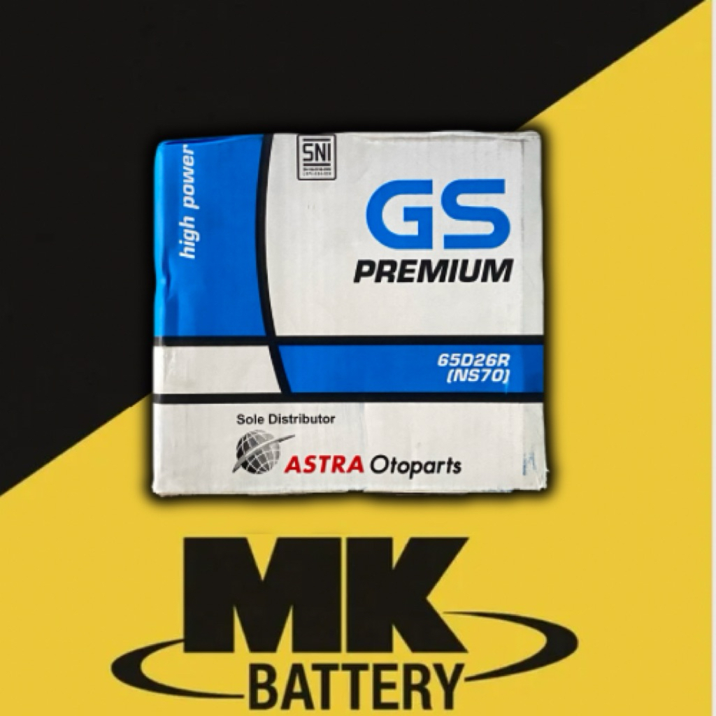 Aki NS70 GS Premium,Aki GS Astra NS70,GS Premium NS70 12V,Aki mobil NS70 GS,Aki GS 65Ah NS70,Aki GS 