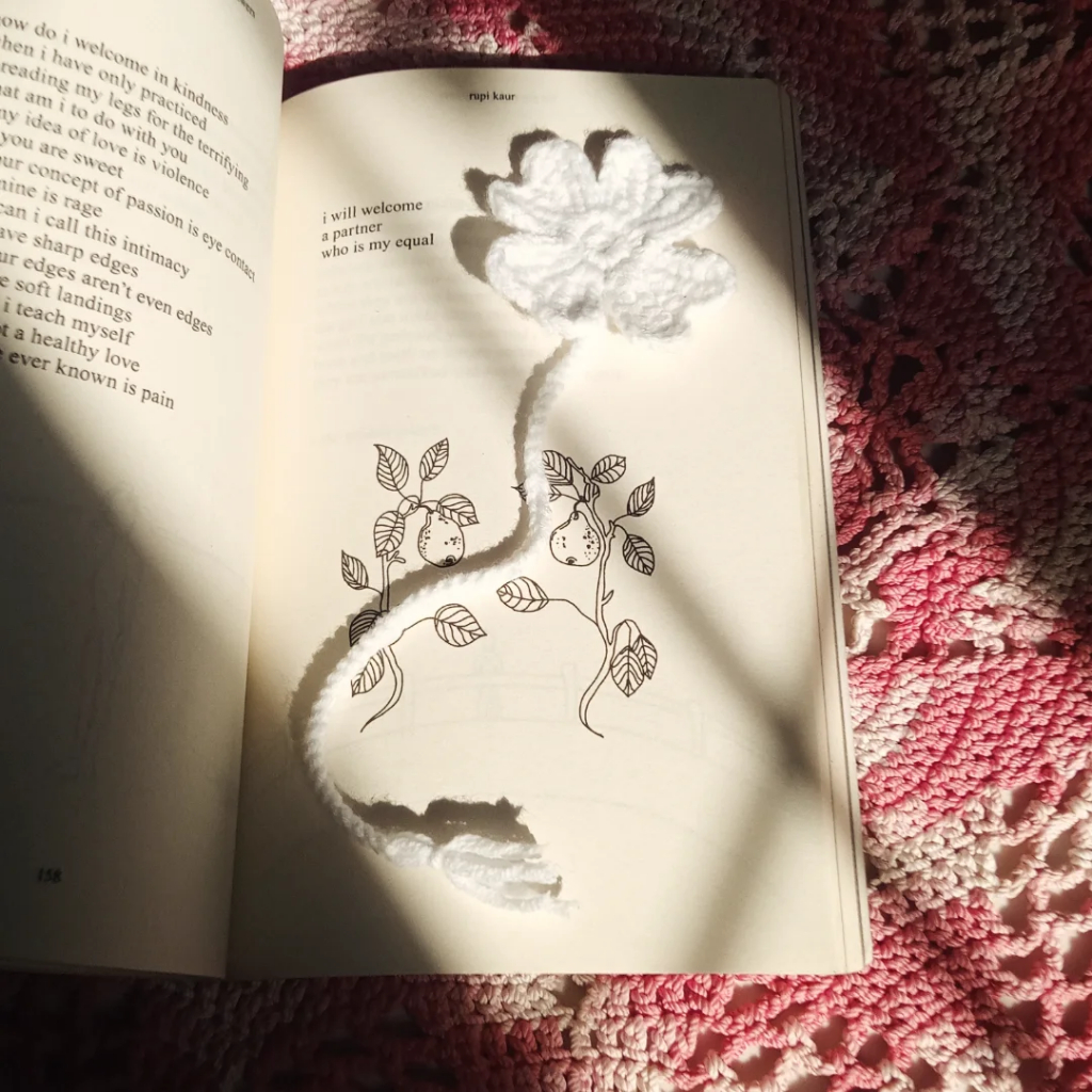 

[LIMITED STOCK] Bookmark Crochet Aesthetic | Pembatas Buku Rajut Estetik