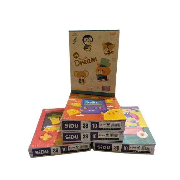 

Buku Tulis SIDU 38 Lembar | 1 Pack Isi 10 Buku Tulis Sekolah Original