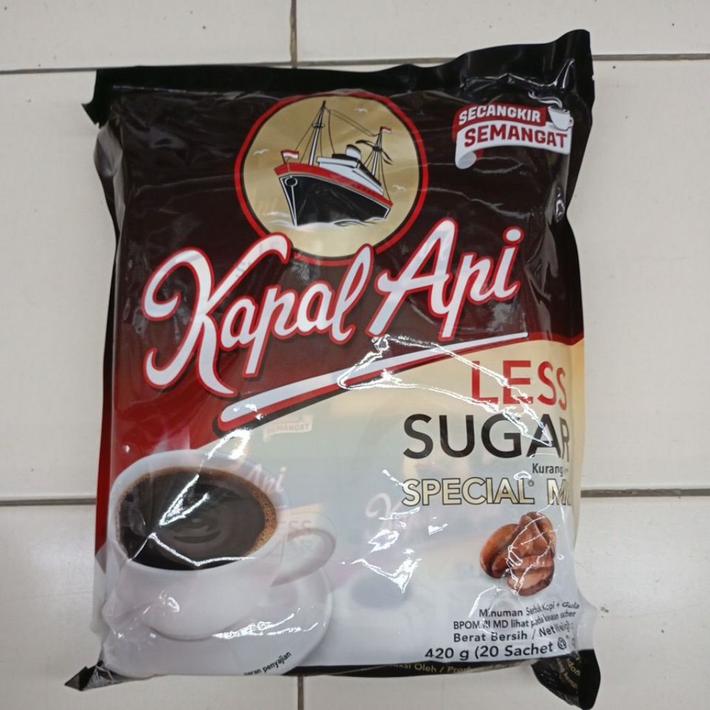 

Kapal Api Less Sugar Special Mix 20@21g