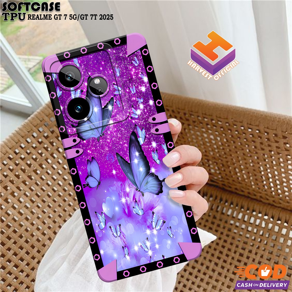 Case Hp REALME GT 7 5G/GT 7T 2025 - Soft Pro Camera - Softcase REALME GT 7 5G/GT 7T - Casing REALME 