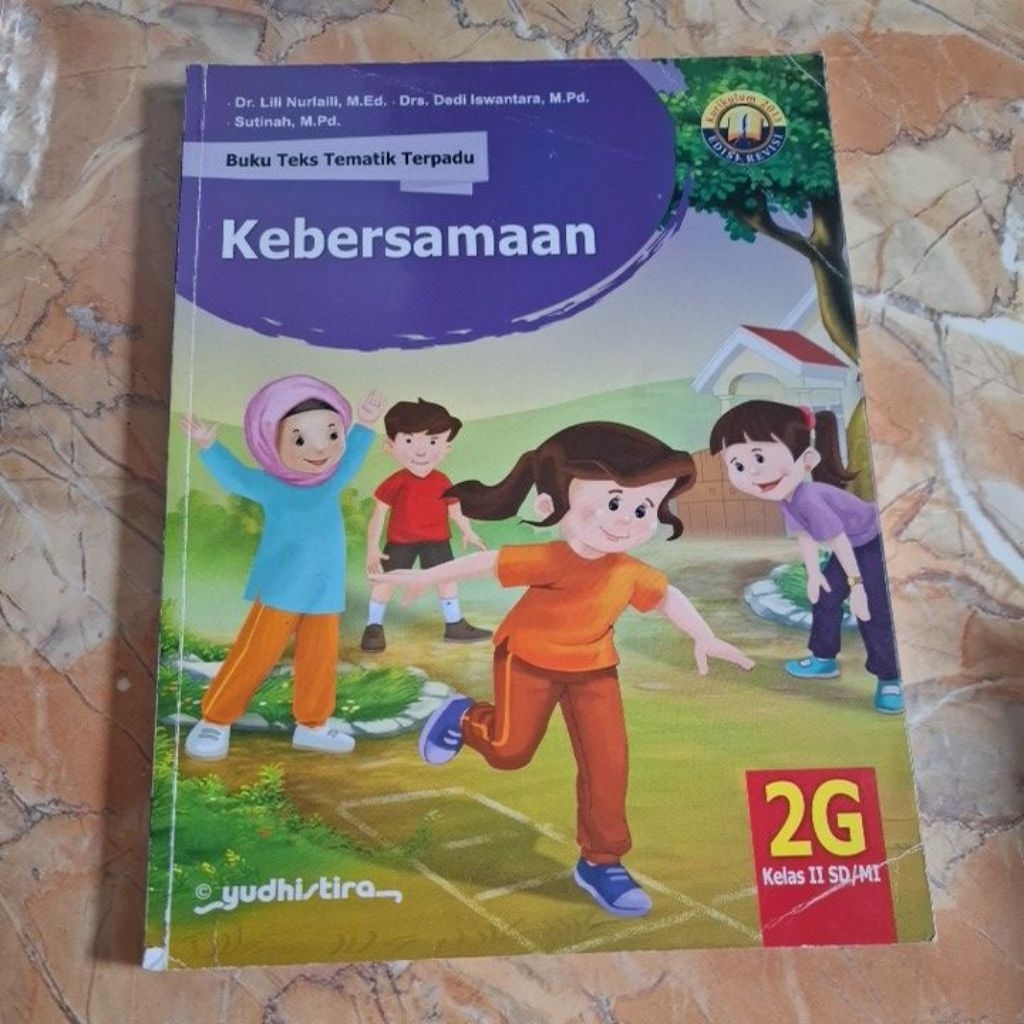 Buku Teks Tematik Terpadu 2G Kurikulum 2013 edisi terbatas