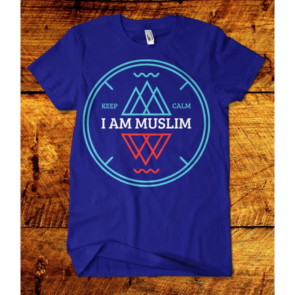 KAOS COUPLE KELUARGA MUSLIM I am Muslim FAMILY AYAH BUNDA KAKAK ADEK LENGAN PANJANG LENGAN PENDEK  B