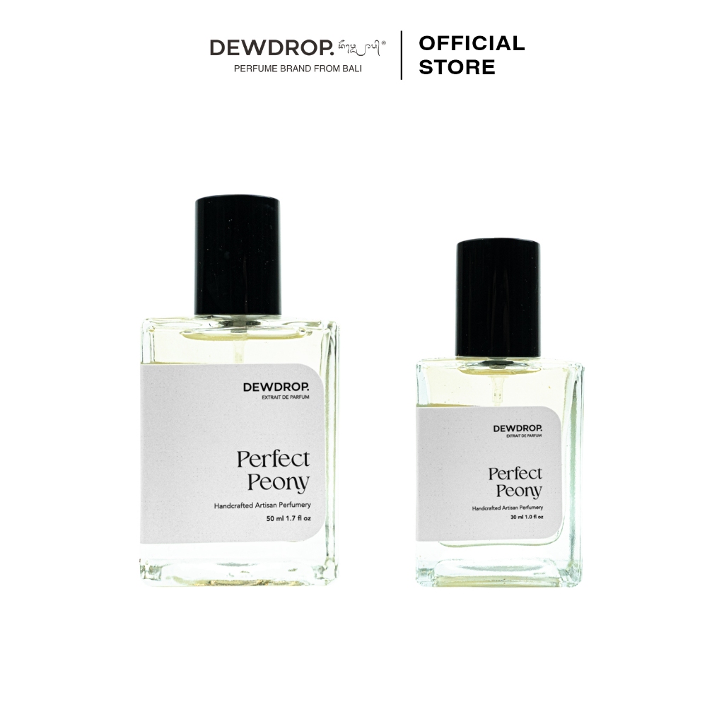 DEWDROP Parfum Perfect Peony Extrait De Perfume 30 & 50 ML Long Lasting Fragrance Unisex DEW-M-PP