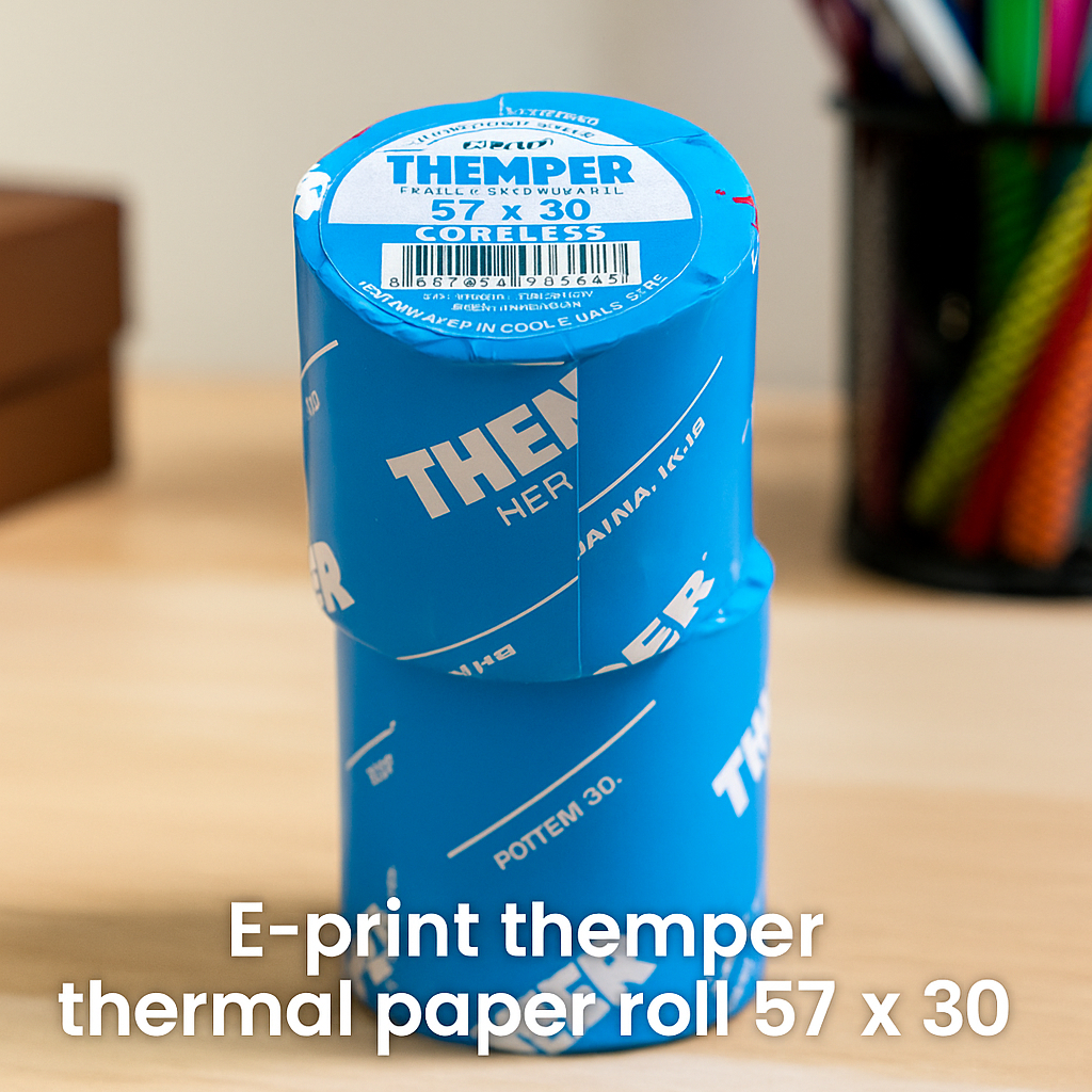 

E-print themper thermal paper roll 57 x 30