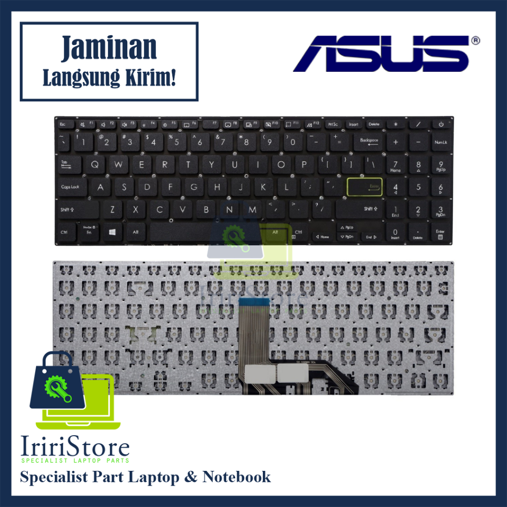 Keyboard Laptop Asus VivoBook 15 X513 X513E X513EA A513 D513 F513