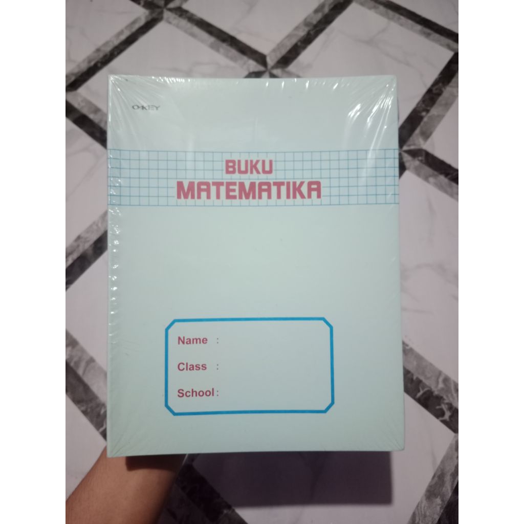 

BUKU TULIS MATEMATIKA OKEY ISI 38 LEMBAR / BUKU MATEMATIKA / BUKU KOTAK MATEMATIKA / BUKU MTK - OKEY