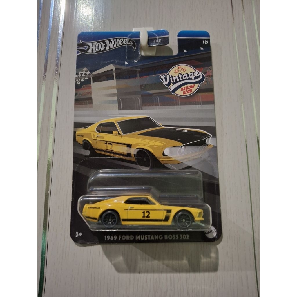 Hotwheels 1969 Ford Mustang Boss 302 Vintage
