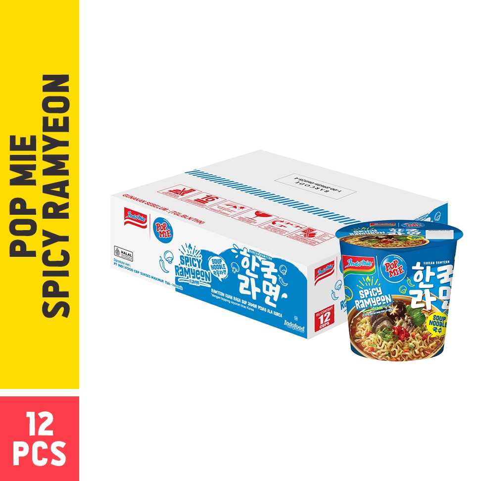

CTN - Popmie Korean Spicy Ramyeon 71 Gr