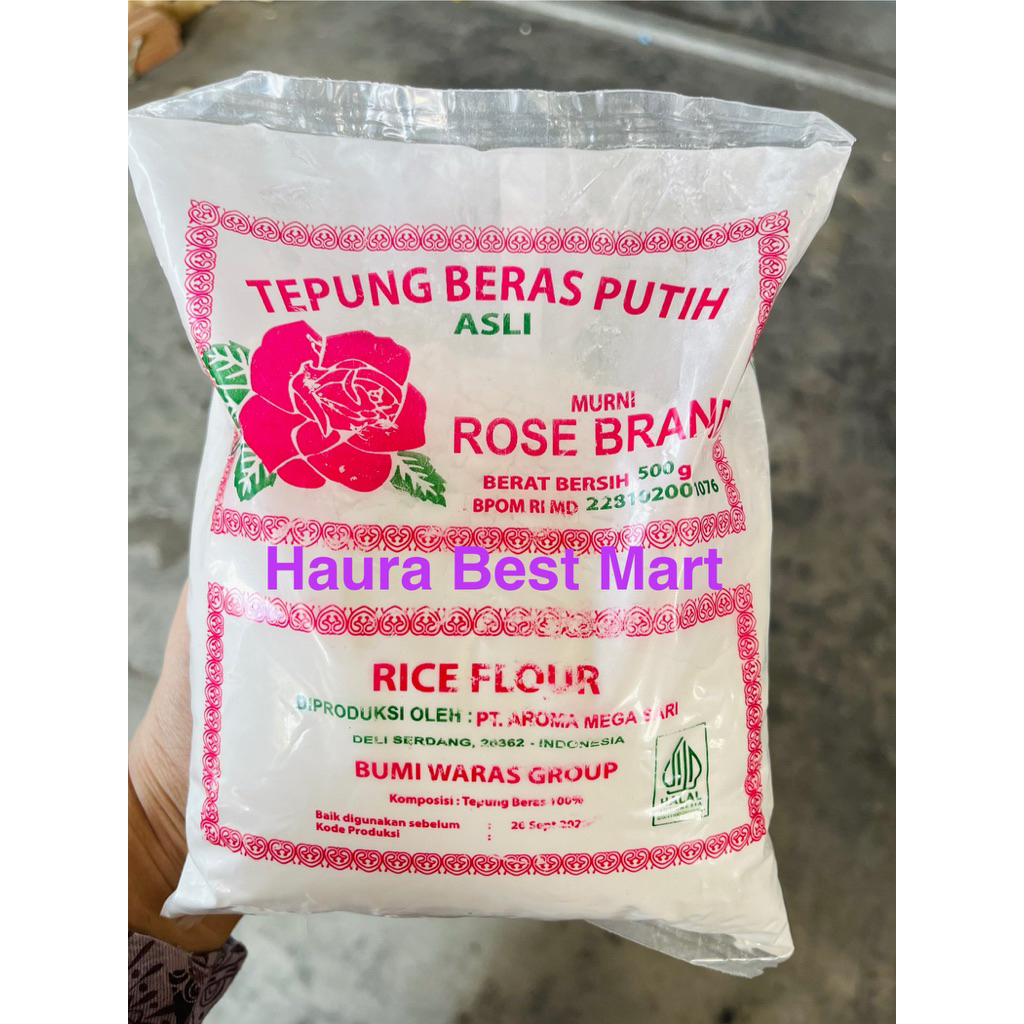 

Tepung Beras Putih Rose Brand 500g