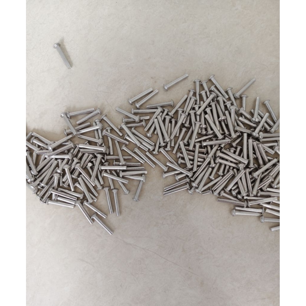 paku keling aluminium R4x25. 1kg