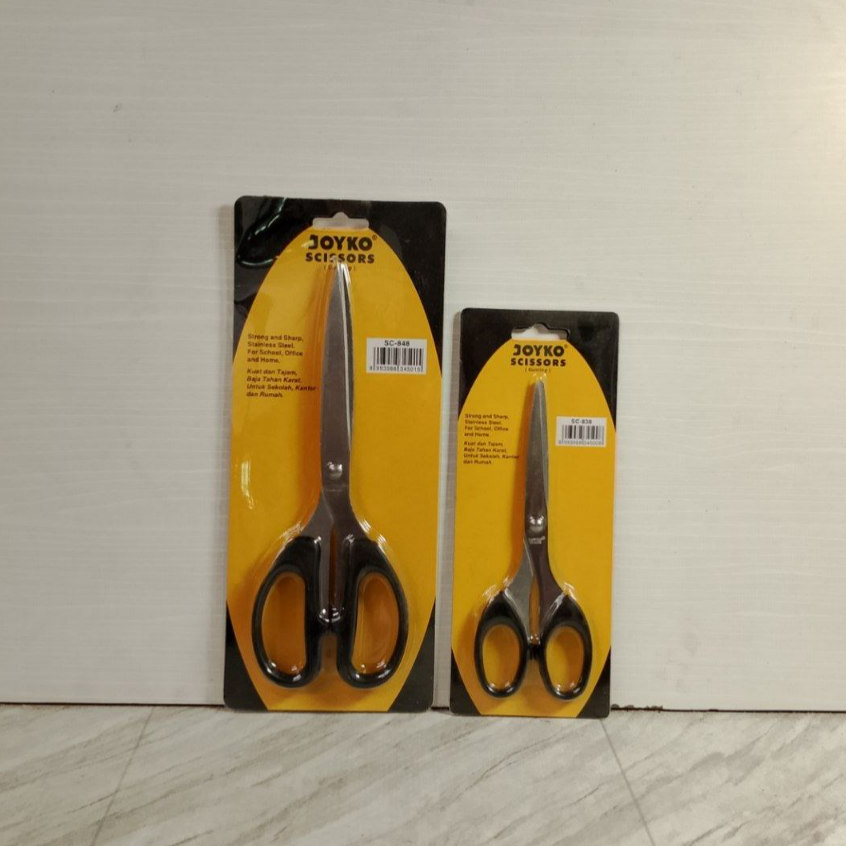 

Gunting Kertas Merk Joyko Kecil 6'' 6In 6Inch SC-838 Besar 8'' 8In 8Inch SC-848