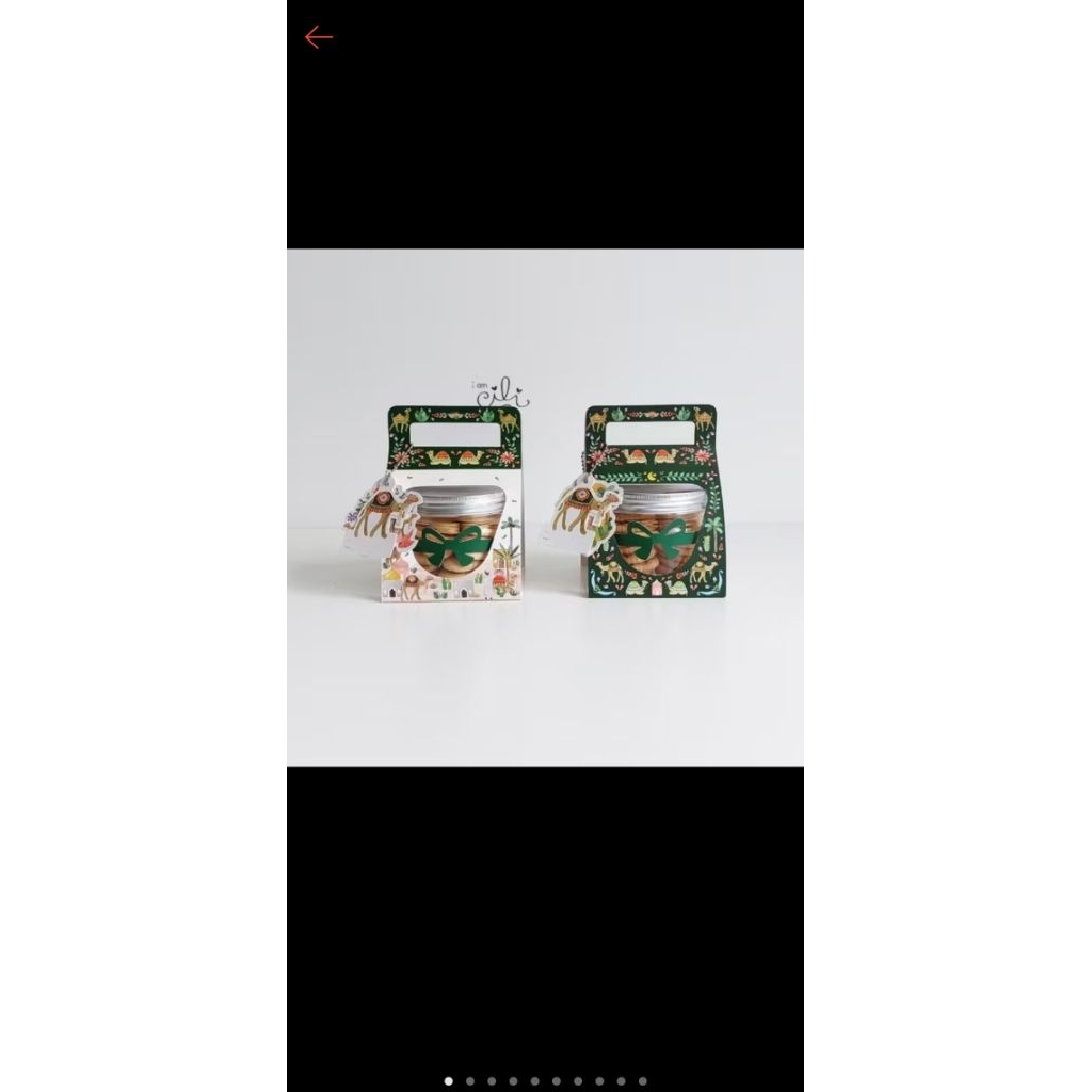 

box tenteng untuk 1 toples