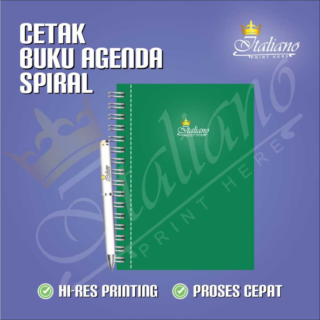 

Buku agenda custom