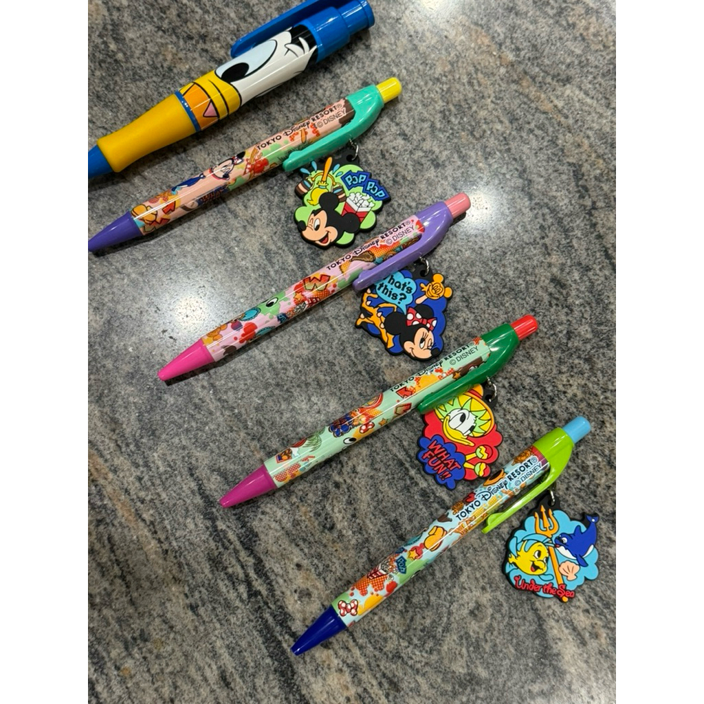 

TOKYO DISNEY RESORT BALLPOINT PEN WITH DISNEY CHARACTERS | PULPEN TOKYO DISNEY RESORT DENGAN KARAKTER DISNEY