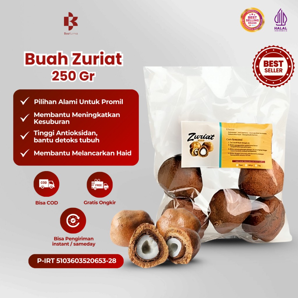 

Zuriat / Doum Mesir 250 Grams Promil Original SAFIYA HERBAL