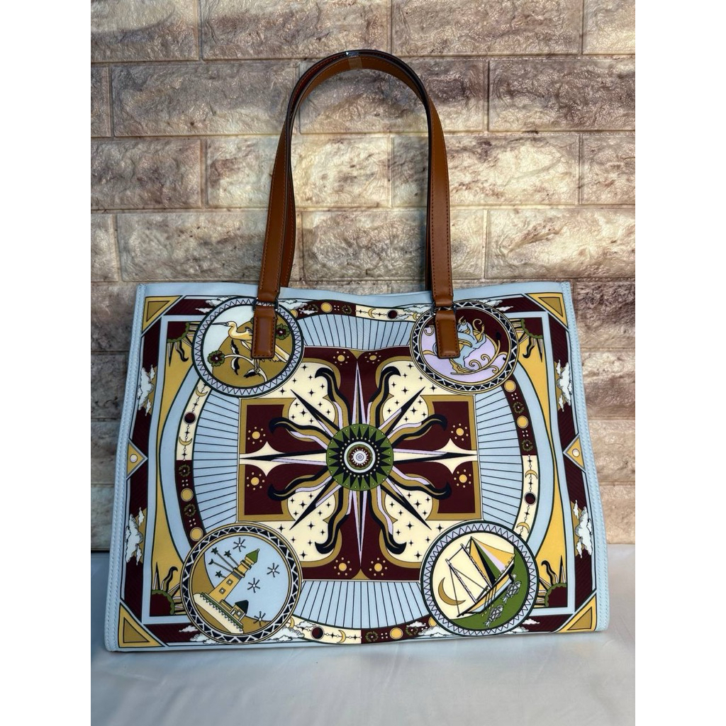 Tas Wanita TB Nylon Printed Ella Tote