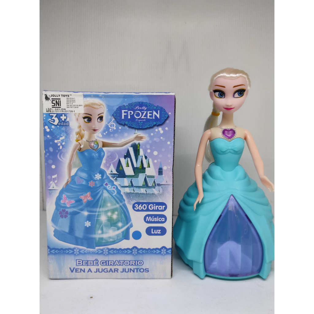 pretty fpozen exquisite Mainan Dancing - Mainan Anak Perempuan Dancing frozen(rotating baby)