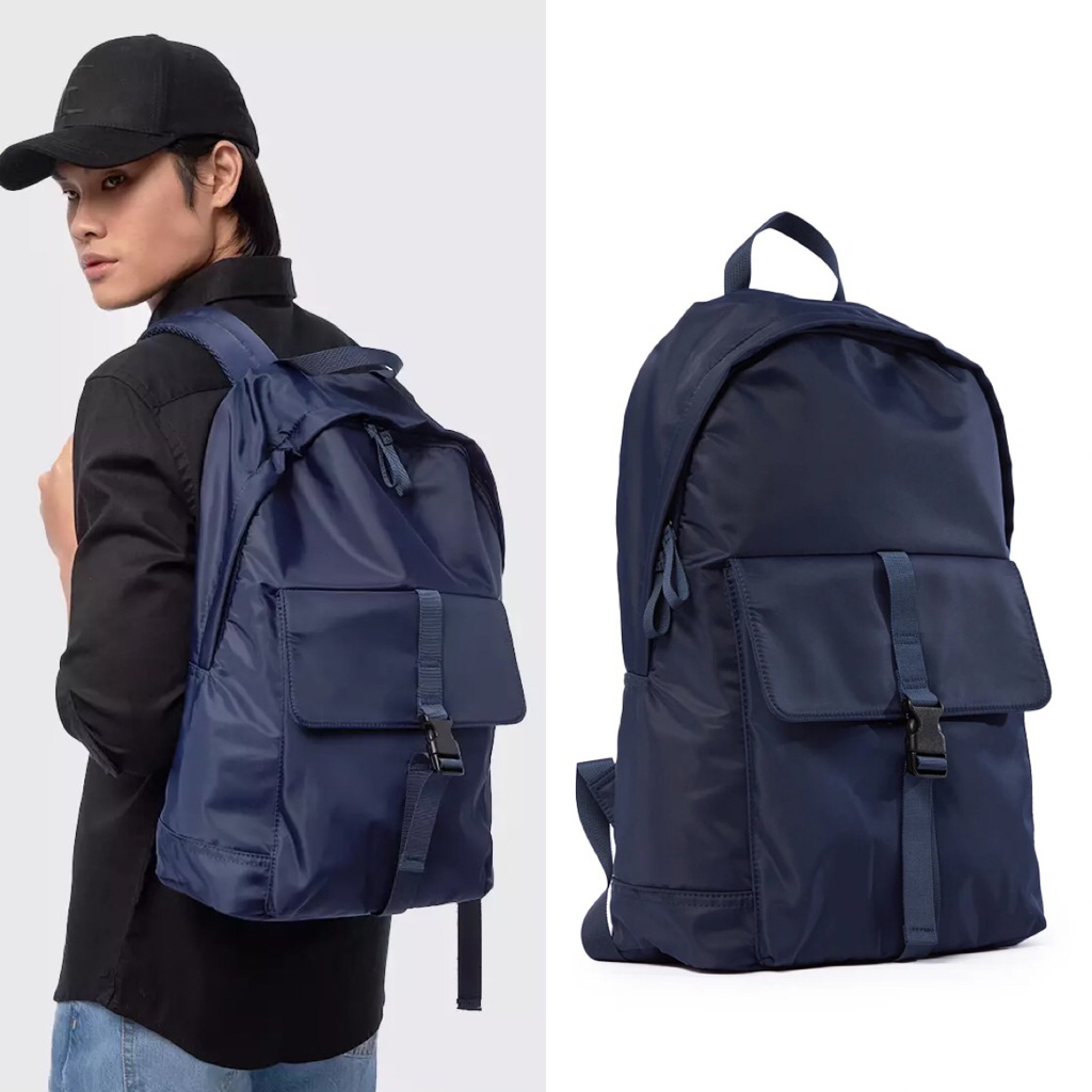 BACKPACK 3XECUTIVE NAVY WITH FRONT POCKET