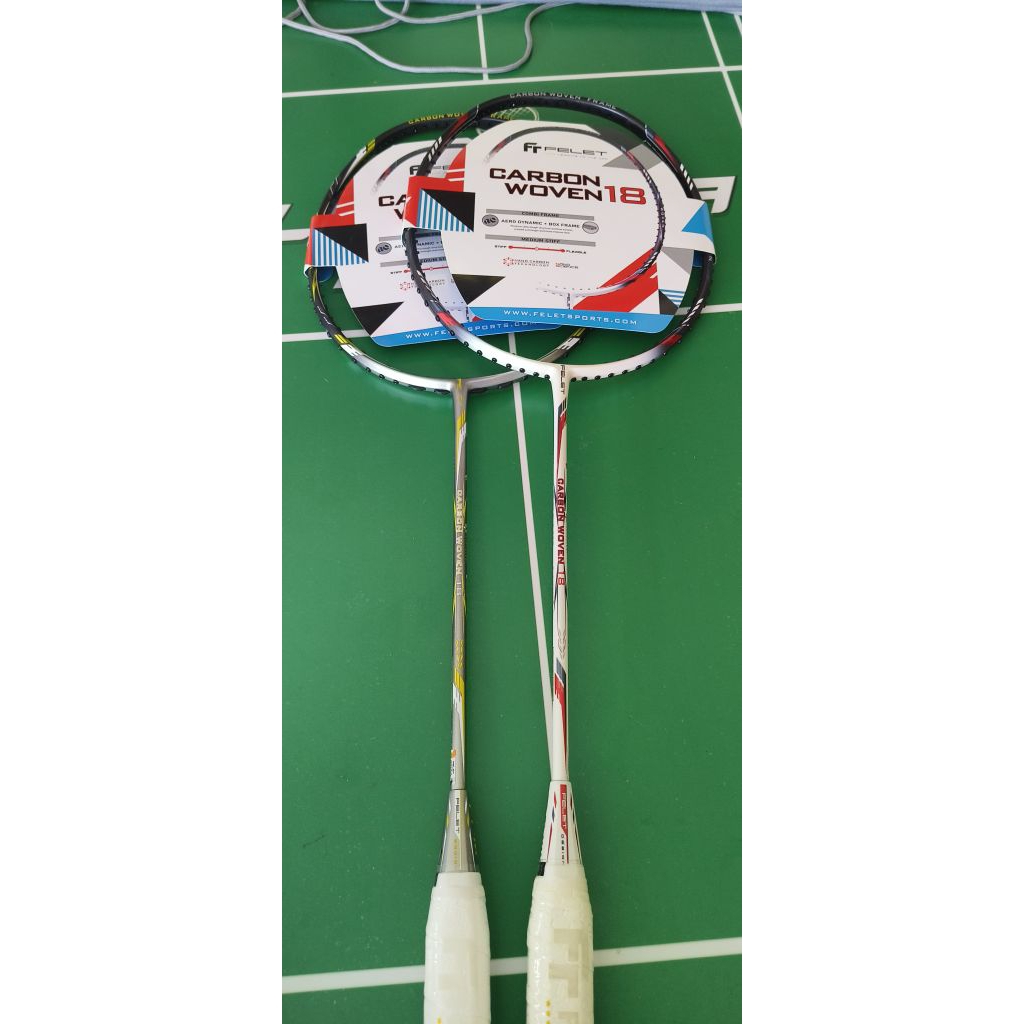 RAKET BADMINTON FELET CARBON WOVEN 18