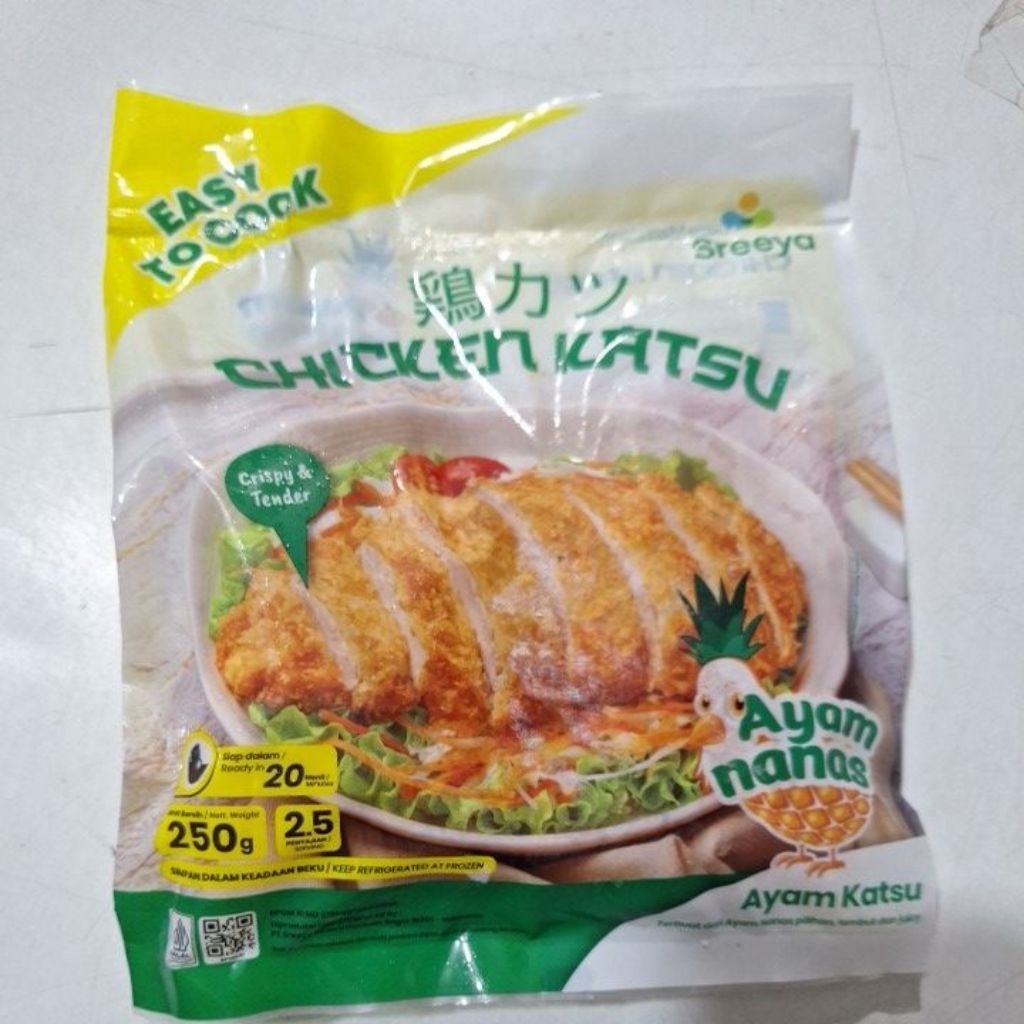

SREEYA AYAM NANAS CHICKEN KATSU 250GR