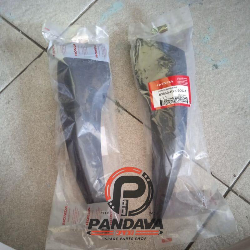 83550-K25-900ZA 83650K25900ZA COVER SAMBUNGAN BODY SPAKBOR BELAKANG KANAN KIRI SEPASANG BEAT FI BEAT