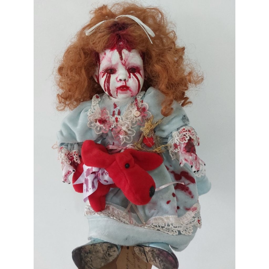 Boneka Porcelain creepy doll Vintage