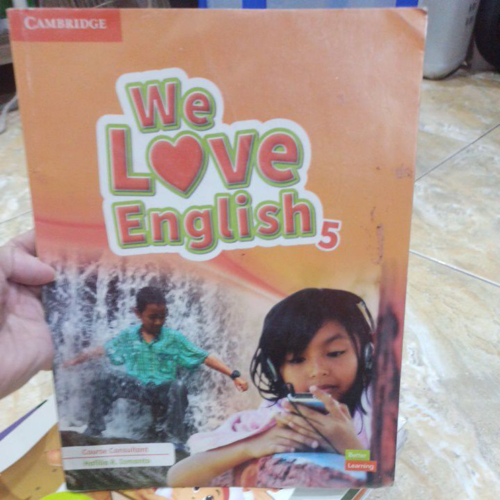 Buku bekas/second We Love English 3,5
