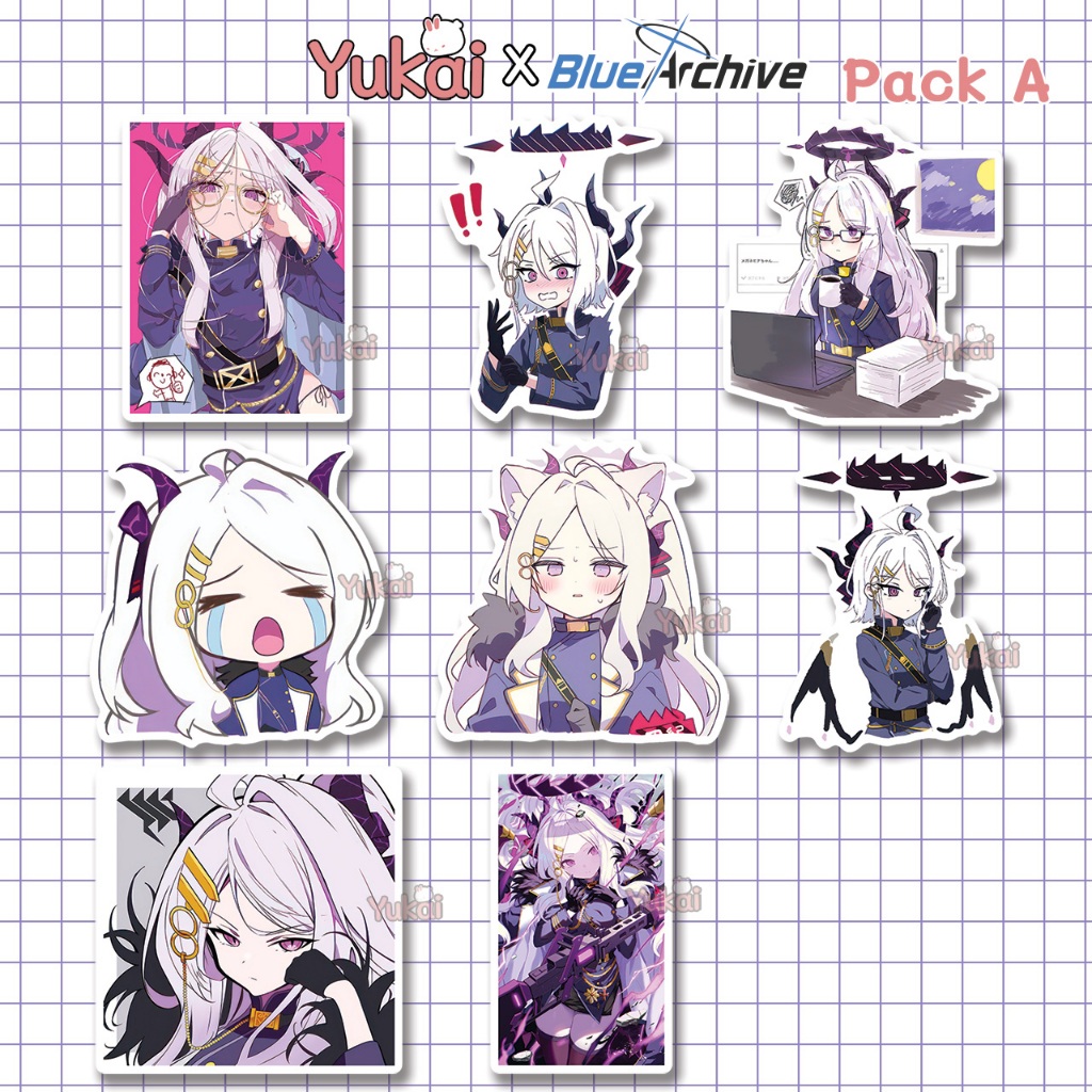 

Stiker Hina Blue Archive Premium - Sticker Pack Anime Waterproof