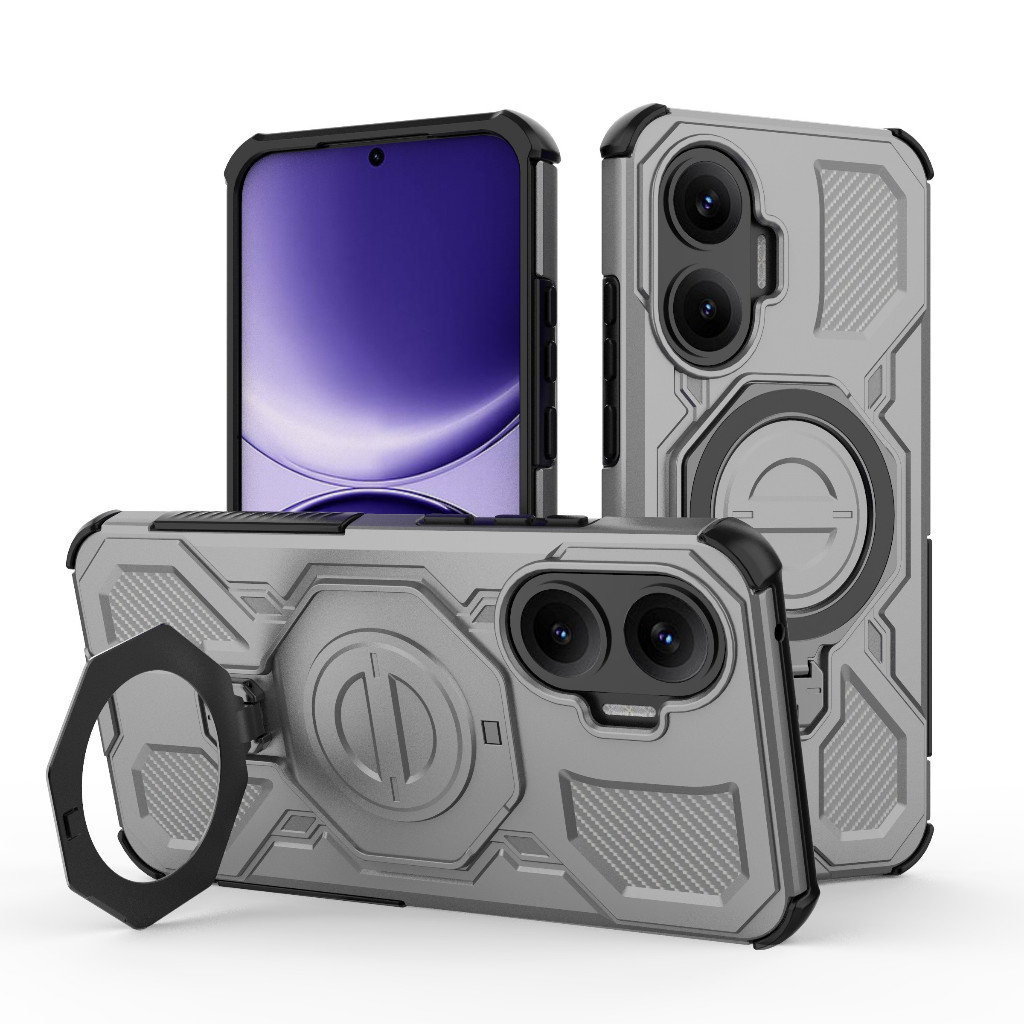POCO F7 CASE ARMOR SHOCKPROOF MAGNETIC STAND