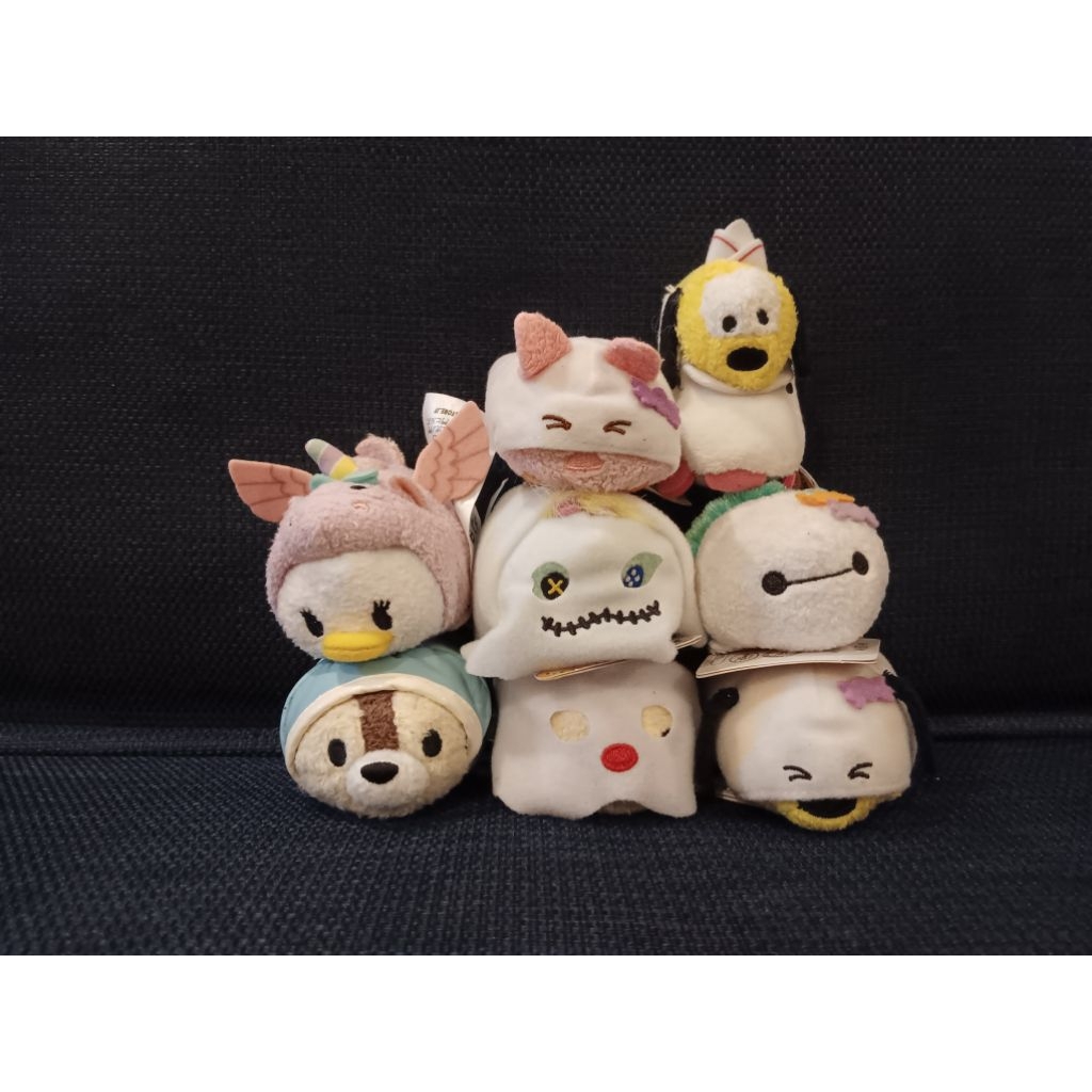 [READY] Boneka Tsum-tsum Disney Baymax Pluto Chipdale Daisy Piglet Scrump