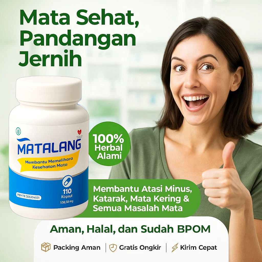 MATALANG Obat Mata Berlemak Pterigium Minus Spesialis Untuk Kesehatan Mata