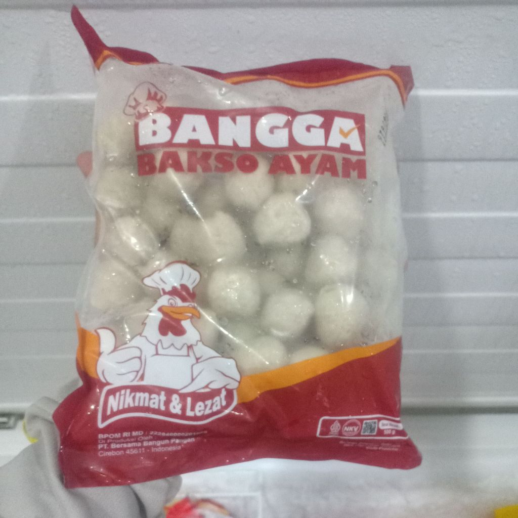 

BANGGA BAKSO AYAM 500 GRAM ISI 50 BUTIR