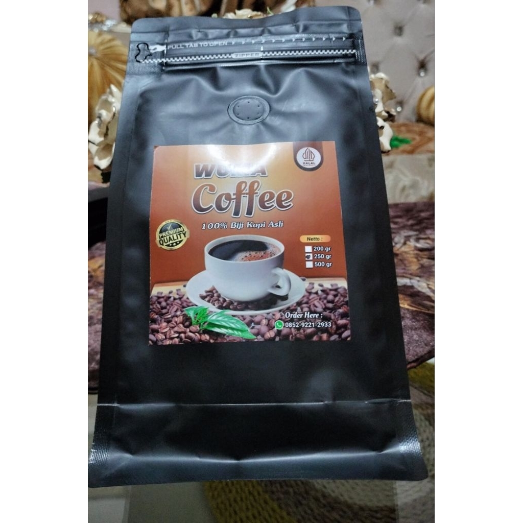 

kopi hitam robusta Wuma coffee asli pagaralam kwalitas premium @250gr