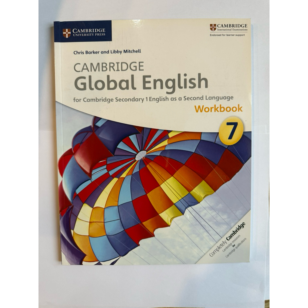 Buku Cambridge Global English 7 Workbook (BEKAS)