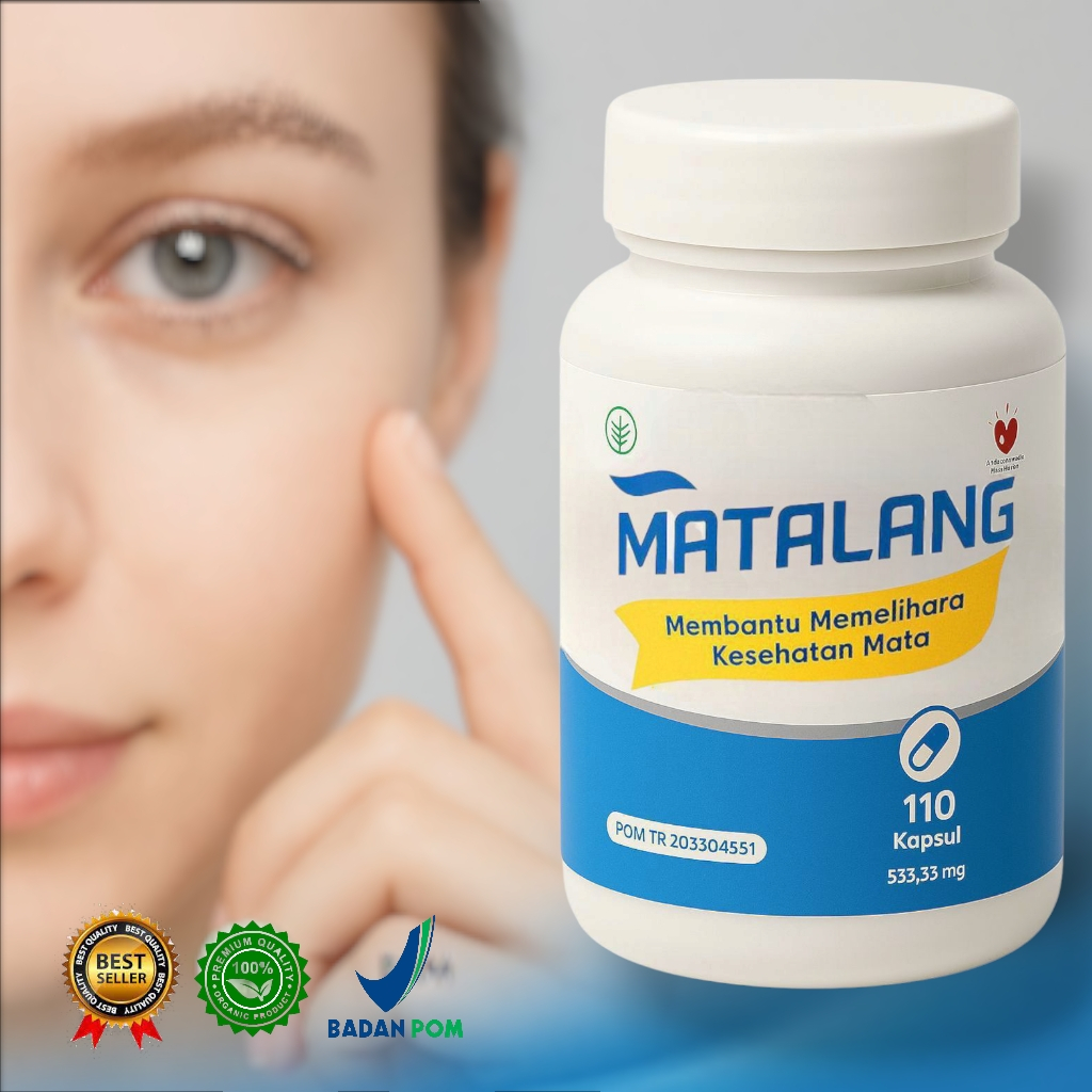 MATALANG Obat Katarak Tanpa Operasi Dan Mata Plus 100% Herbal Original | OBAT MATA KATARAK