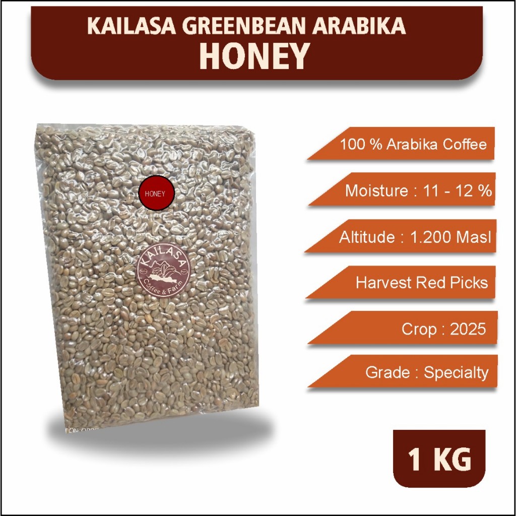

Kailasa Greenbean Arabika Proses Honey