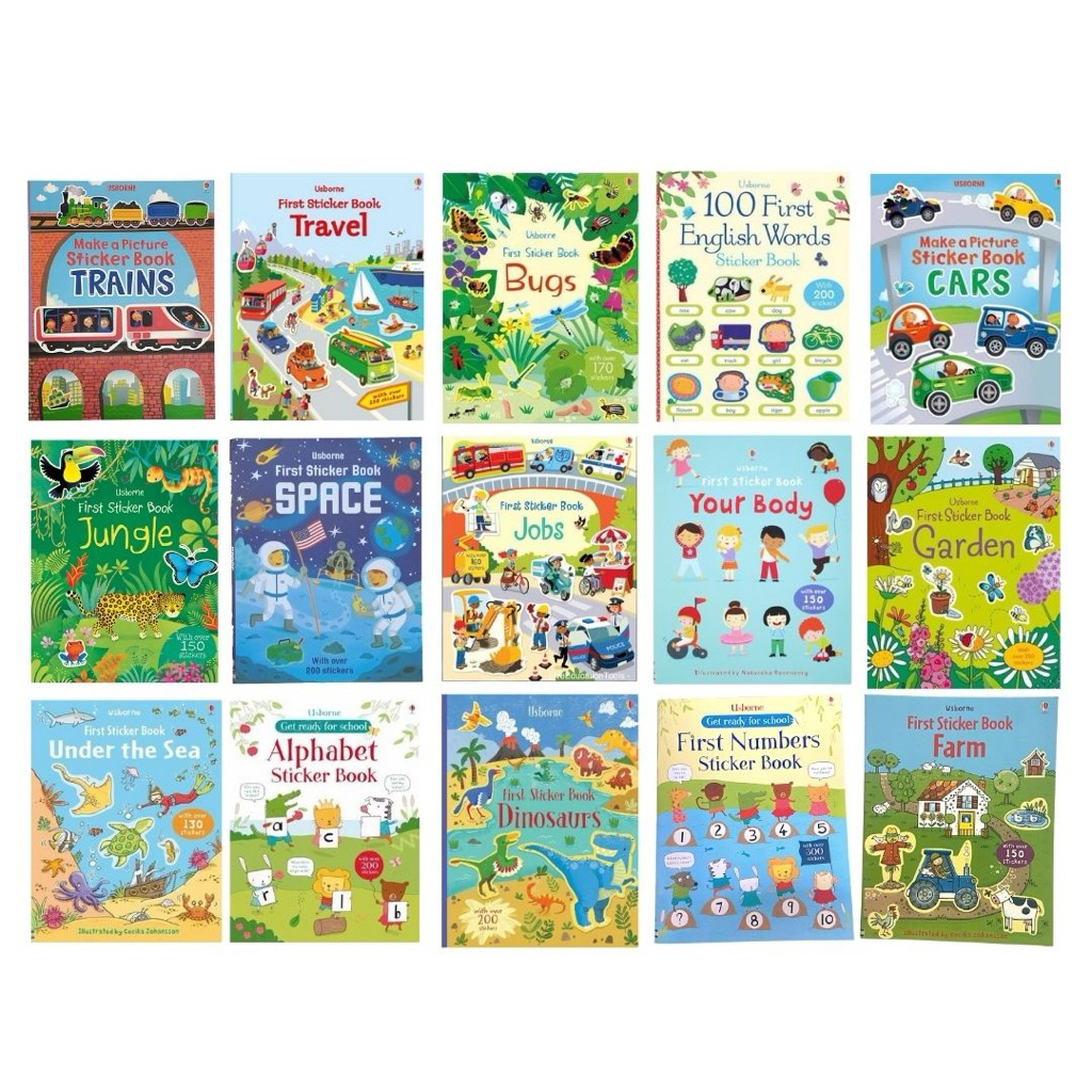 

LittleBookLand First Stickers Book / Buku Aktivitas Sticker 1